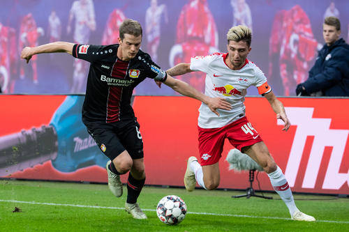  勒沃库森锋线火热近期德甲五轮打入十四球